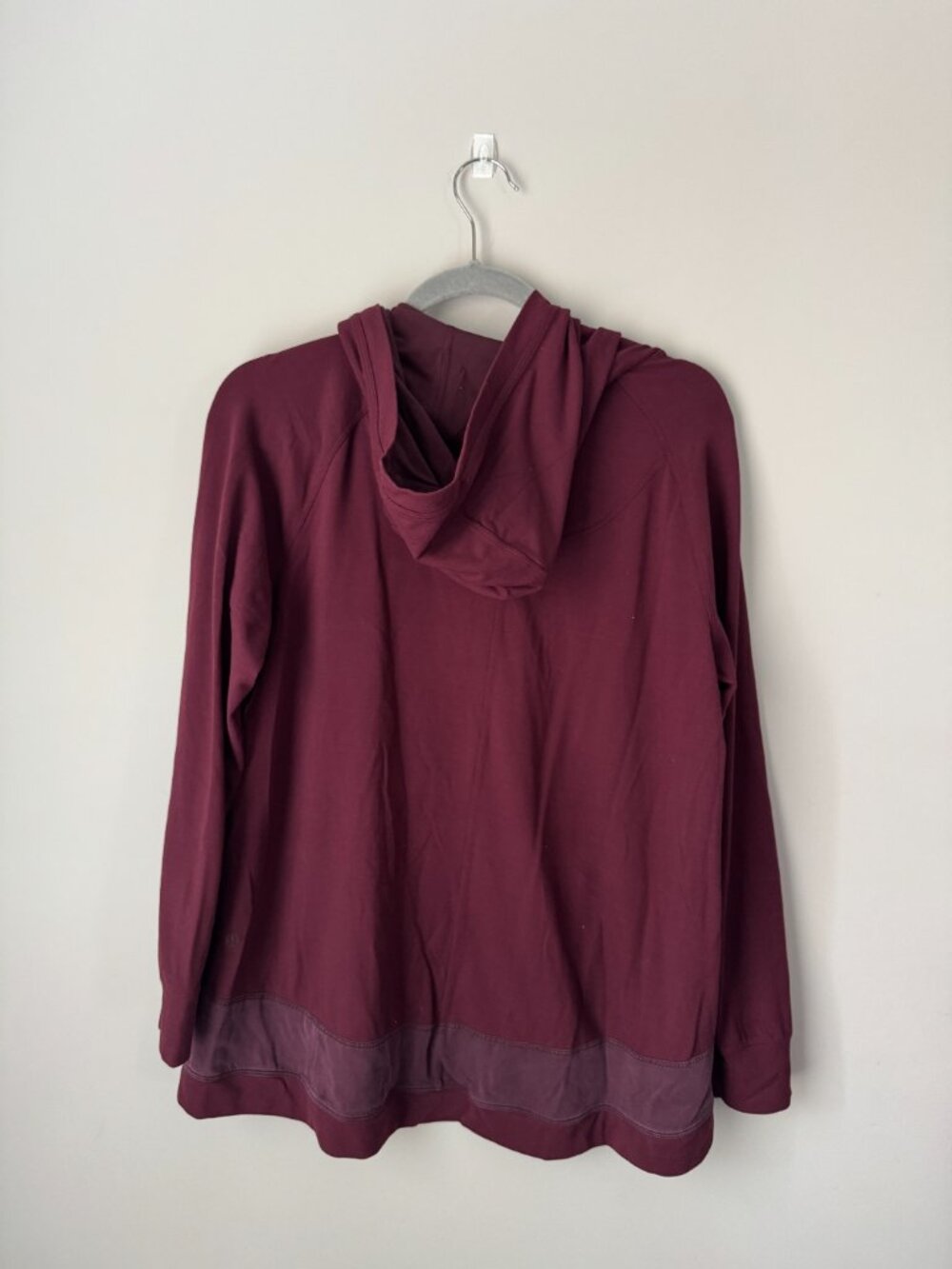 Lululemon Starting Place Hoodie Womens 8 Hooded Pullover Sweatshirt Cowl Neck Ma - Picture 9 of 9